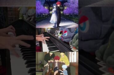 【ピアノ】「Secret Operation / fripSide feat. Yoshino Nanjo」TVアニメ『夜桜さんちの大作戦』第2クールOP【弾いてみた】- piano #shorts