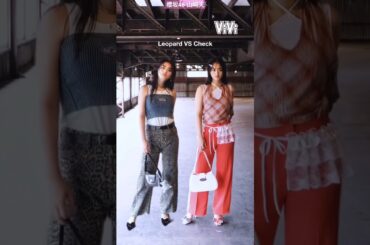 山﨑天 ViVi Leopard VS Check 秋の2大トレンドレオパード柄とチェック柄を取り入れたコーデをご紹介します！みんなはどっちの天ちゃんが好き？
