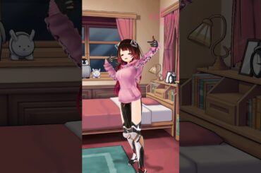 ロボ子さん「にごリリダンス」Shorts【MMDホロライブ】 @Robocosan
