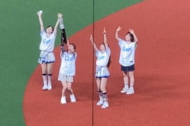 声優・和氣あず未さん、東山奈央さん バズーカタイムに登場！【西武vsロッテ】2024/9/15