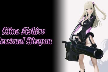 【PSO2NGS】Mina Ashiro Personal Weapon / 亜白ミナ専用武器 Camo Showcase