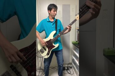 しまじろう「ハッピー・ジャムジャム」ベース弾いてみた #shorts