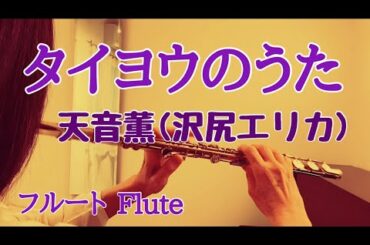 タイヨウのうた/天音薫(沢尻エリカ)【フルートで演奏してみた】"Taiyou no Uta" Kaoru Amane(Erika Sawajiri) 2006年