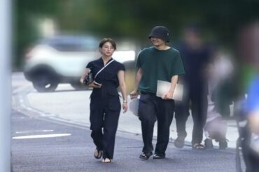 フジ宮司愛海アナ　恋人のバイオリニスト・常田俊太郎氏と“愛の巣探し”デート.Aimi Miyaji.