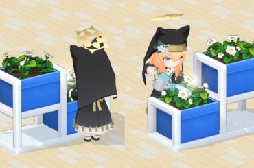 お花に愛情を注ぐマリー【家具モーション】【ブルーアーカイブ　Blue Archive】【ブルアカ】