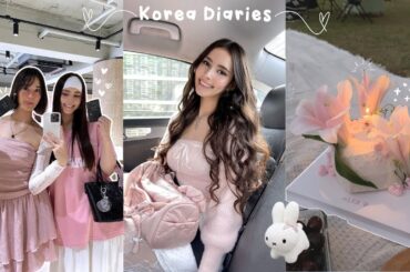 KOREA VLOG☁️: picnic at Nodeul Island, Michelin star Korean food, vintage bag haul, Hongdae shopping