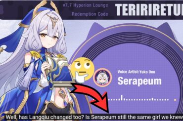 Serapeum's Voice Actor Yuko Ono Message To Captains In V7.7 Honkai Impact 3rd V7.7 Part 2 Story Lore