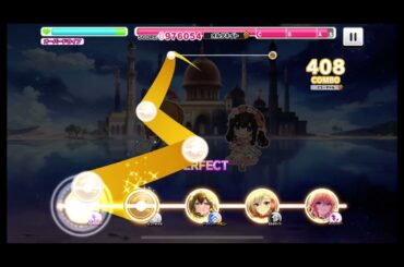 【デレステ】バラカストーリア 〜月と太陽に祝福を〜[MASTER＋]  All Perfect