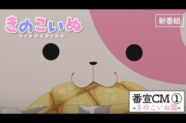TVアニメ『きのこいぬ』番宣CM①きのこいぬ篇★10月3日放送・配信スタート