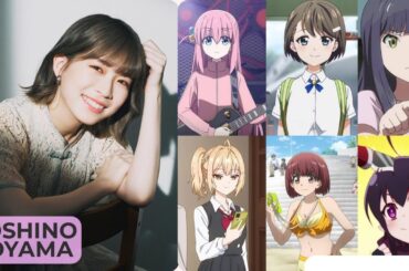 Yoshino Aoyama [青山 吉能] Top Same Voice Characters Roles