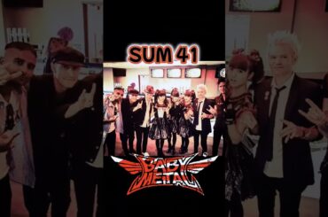 【BM93】 #BABYMETAL #ButcherBabies #SUM41 #HELLYEAH #ズッ友写真 ♪Onedari Daisakusen / おねだり大作戦