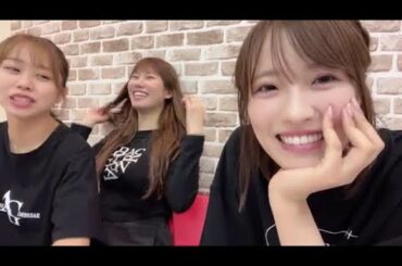 小嶋花梨 (NMB48) SHOWROOM 2024年9月26日 石田優美 平山真衣