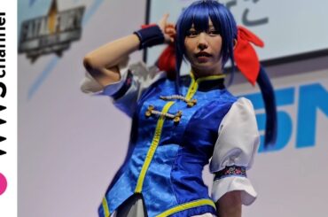 えなこが東京ゲームショウに餓狼伝説「双葉ほたる」コスで登場！＜TGS2024＞