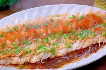 【小穎美食】飯店的招牌菜蒜蓉粉絲蝦，原來做法這麼簡單～