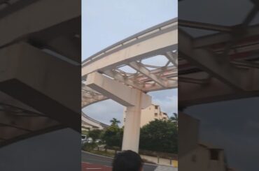 赤嶺駅前、早朝みたいだけど夕方です🌆