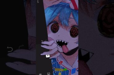 【閲覧注意最後縺ｾ縺ｧ隕九↑縺�〒】㊗️600万再生🎉ありがと #ボカロ #初音ミク #イラスト #イラストメイキング #描いてみた #shorts