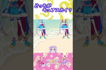 【プリキュア】どっちがキュアスカイかな？３【わんぷり・わんだふるぷりきゅあ・precure・güzel Kür・光之美少女・프리큐어・بريكور】#shorts