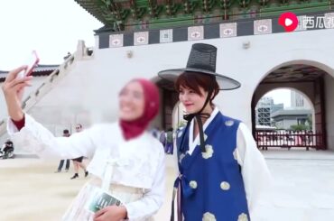 日本女演员藤井美菜的地铁旅行，周末天气晴朗，美食吃得特别开心