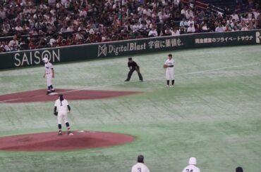 高校女子選抜、原田京佳サード守備