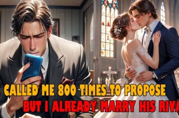 I fled after find he hid his lover’s photo, he called me 800 times to propose, but I: Who are you