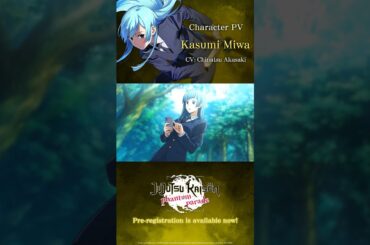 Character & Voice Artist Introduction #Kasumi Miwa（CV: #Chinatsu Akasaki）