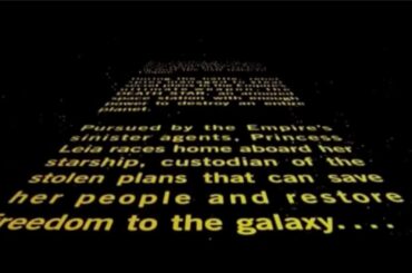 『STAR WARS　スターウォーズ（エピソード4/新たなる希望）』1985年10月11日 日本テレビ❝金曜ロードショー❞放映版のOPクレジットを城達也さんっぽくナレーションしてみました