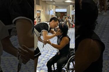 Two boyfriends kiss #dance #music #model #dancer #chibalotte #fujoshi #baseball #draftkings