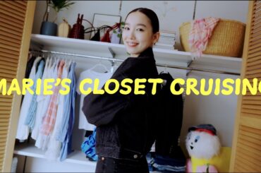 飯豊まりえがデニムセルフコーデに挑戦！with Levi’s® 【MARIE’S CLOSET CRUISING】