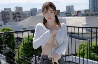 【下着紹介】お外でお着替えしてみました…