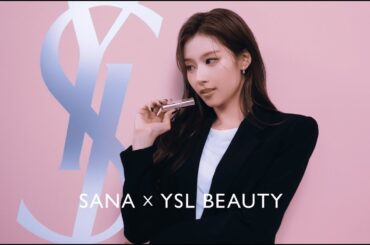 TWICE SANAが彩る「YSL ラブシャイン キャンディ グロウ バーム」　2つの輝きが出合い、比類なき美しさへ