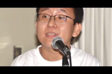 B1- “ベテランの風格”上垣皓太朗アナ、トレーナー姿でイベント登場「私服ではありません」 2001年生まれに上坂すみれ&有野晋哉が絶句