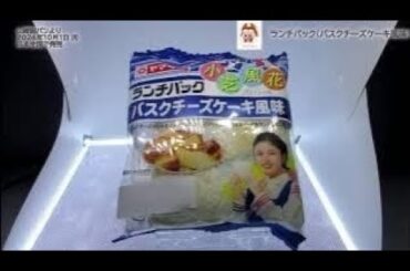 【ヤマザキパン】ランチパック（バスクチーズケーキ風味）を食べたよ！小芝風花さんプロデュース！バスクチーズケーキをイメージして、チーズクリームとカラメルソースをサンドしたランチパック！