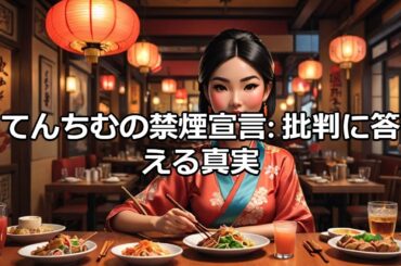 てんちむ、喫煙シーンに批判　「ふかしながら泣かれても」 #てんちむ #喫煙シーン #育児 #youtube  #批判 #復活 #完全復活 #怖い話