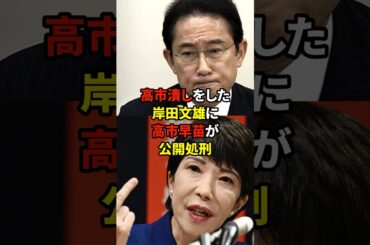 ㊗️40万回再生!!高市潰しをした岸田文雄に高市早苗が公開処刑