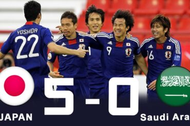 「なんたる屈辱だ！」日本代表、岡崎慎司のハットと前田2発でサウジアラビア代表を粉砕! アジア杯2011