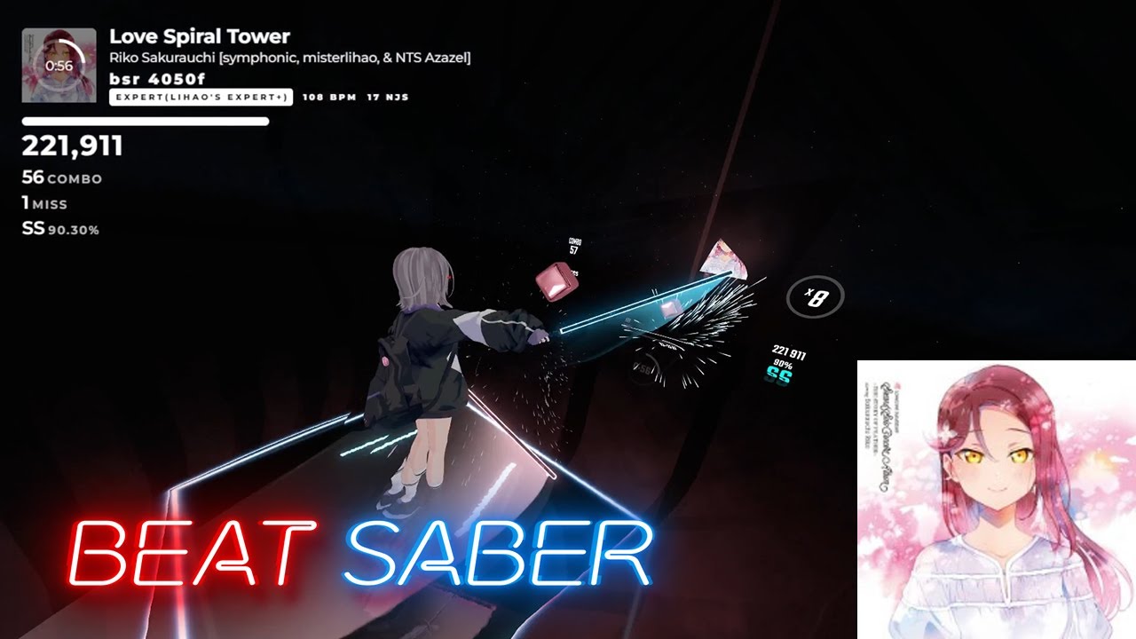 【BeatSaber】Love Spiral Tower / 桜内梨子 (CV.逢田梨香子) from Aqours【ビートセイバー】 【BeatSaber】Love Spiral Tower / 桜内梨子 (CV.逢田梨香子) from Aqours【ビートセイバー】