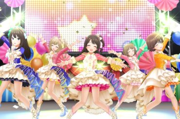 [デレステ 3D MV] Happy New Yeah! [シンデレラ・コレクション - カラー] [4K 60FPS]
