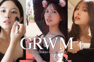 [GRWM] 誕生日前日に劇団四季とディズニー行った日のバタバタ準備👜🎀