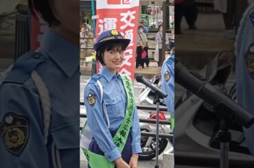 浦和警察署、一日警察署長「小西桜子」さん、🚨👮👮‍♂️👮‍♀️👮‍♀️