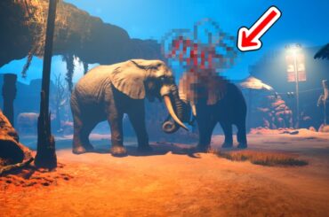 ショッキングすぎる。3分前まで元気だった動物さんが寄生虫に侵され信じられない見た目になるホラーゲーム「zoochosis」実況プレイ#2