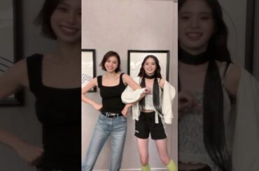 だいすきなお姉様と念願のTikTokが撮れました😭