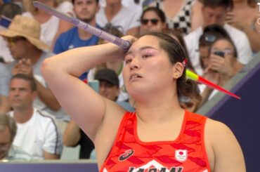 【史上初の快挙！北口榛花】女子フィールド種目で悲願の金メダル！1投目から65ｍ80のビッグスロー「女子やり投 決勝」【パリオリンピック】8月11日(日) 午後5時30分 自転車競技 トラック