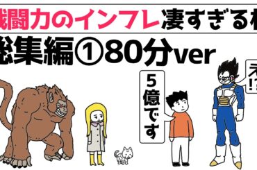 【アニメ】戦闘力のインフレ凄すぎる村・総集編①80分ver【コントアニメ】