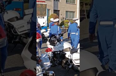 埼玉県交通安全運動交通部出発式「巡閲」、交通安全大使「小西桜子」さん🚨🙆