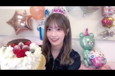 大沼晶保（櫻坂46） 2024年10月12日 誕生日配信 SHOWROOM