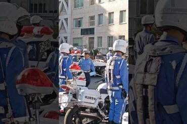 埼玉県交通安全運動交通部出発式「巡閲」、交通安全大使「小西桜子」さん🚨🙆👮👮‍♀️