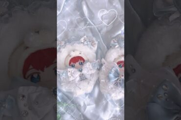 💎🩵💎 #ぬい服 #ぬい服作り #ぬい活 #pink #ハンドメイド #handmade #推し活 #オタ活 #地雷系 #量産型 #量産型ヲタク #韓国 #오타쿠