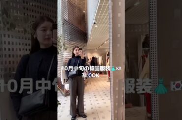 参考になったら嬉しいです☺️❤️#fyp #おすすめ #韓国 #気温 #コーデ #lookbook #韓国ファッション #ショート #着痩せコーデ #せいかのシンプル