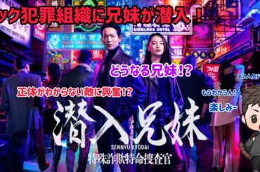 【ドラマ紹介】日本テレビ系列土10ドラマ「潜入兄妹〜特殊詐欺特命捜査官〜」があの面白さとドキドキ感で今後が楽しみすぎる！