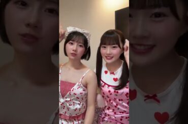 KLP48 甲斐心愛 山根涼羽 💓💓💓💓